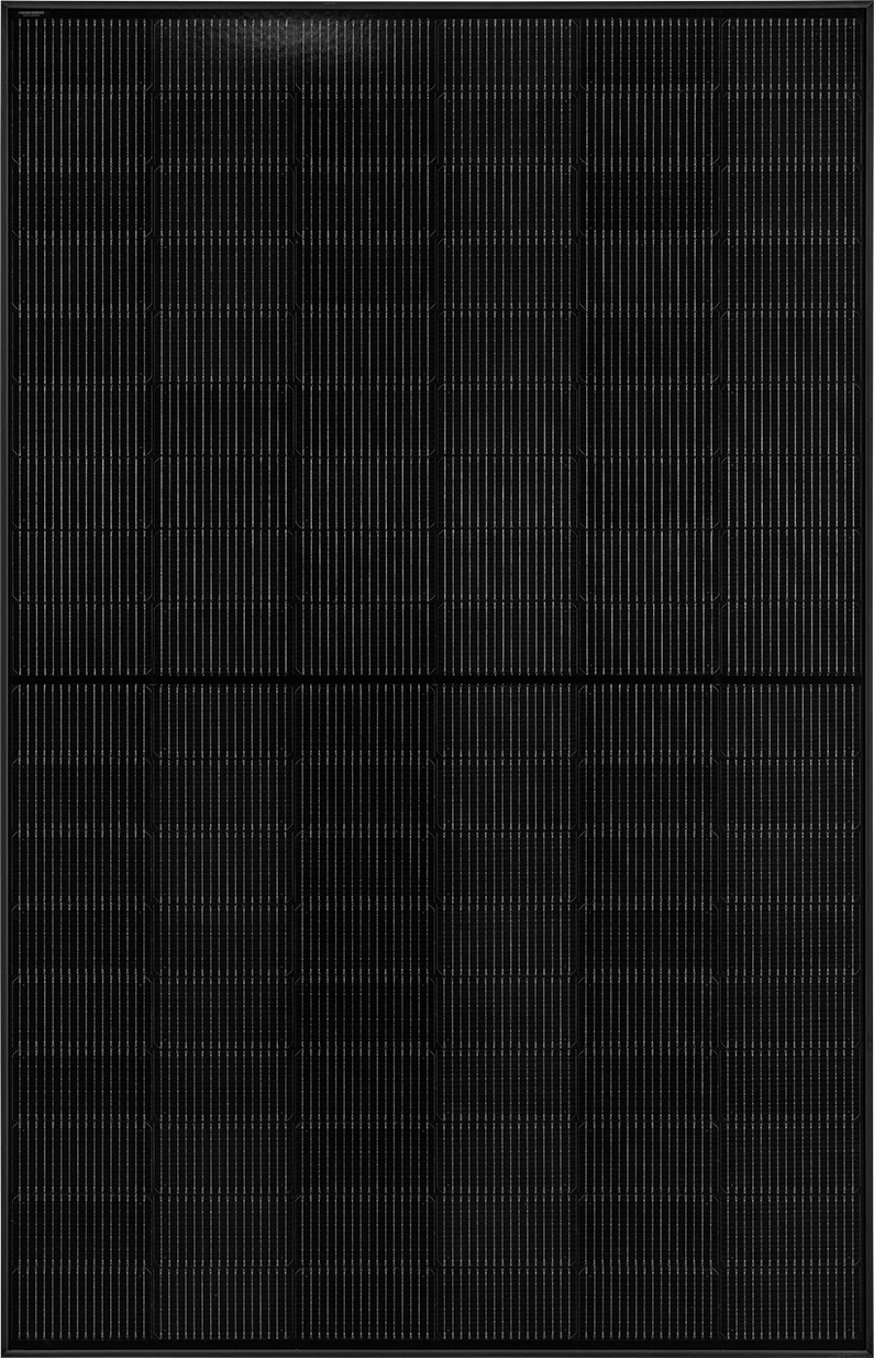 Solar- Modul Glas Glas Black